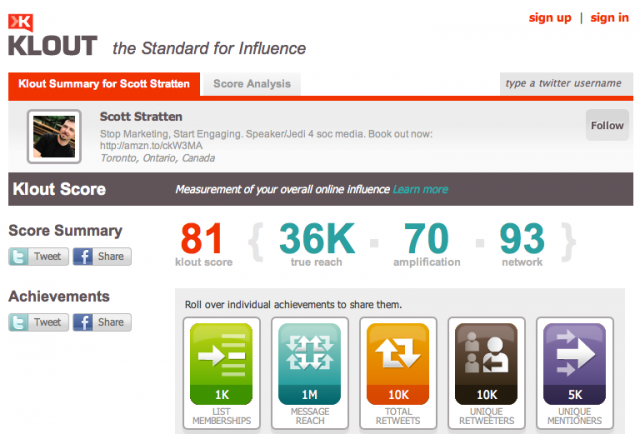 Klout Klout